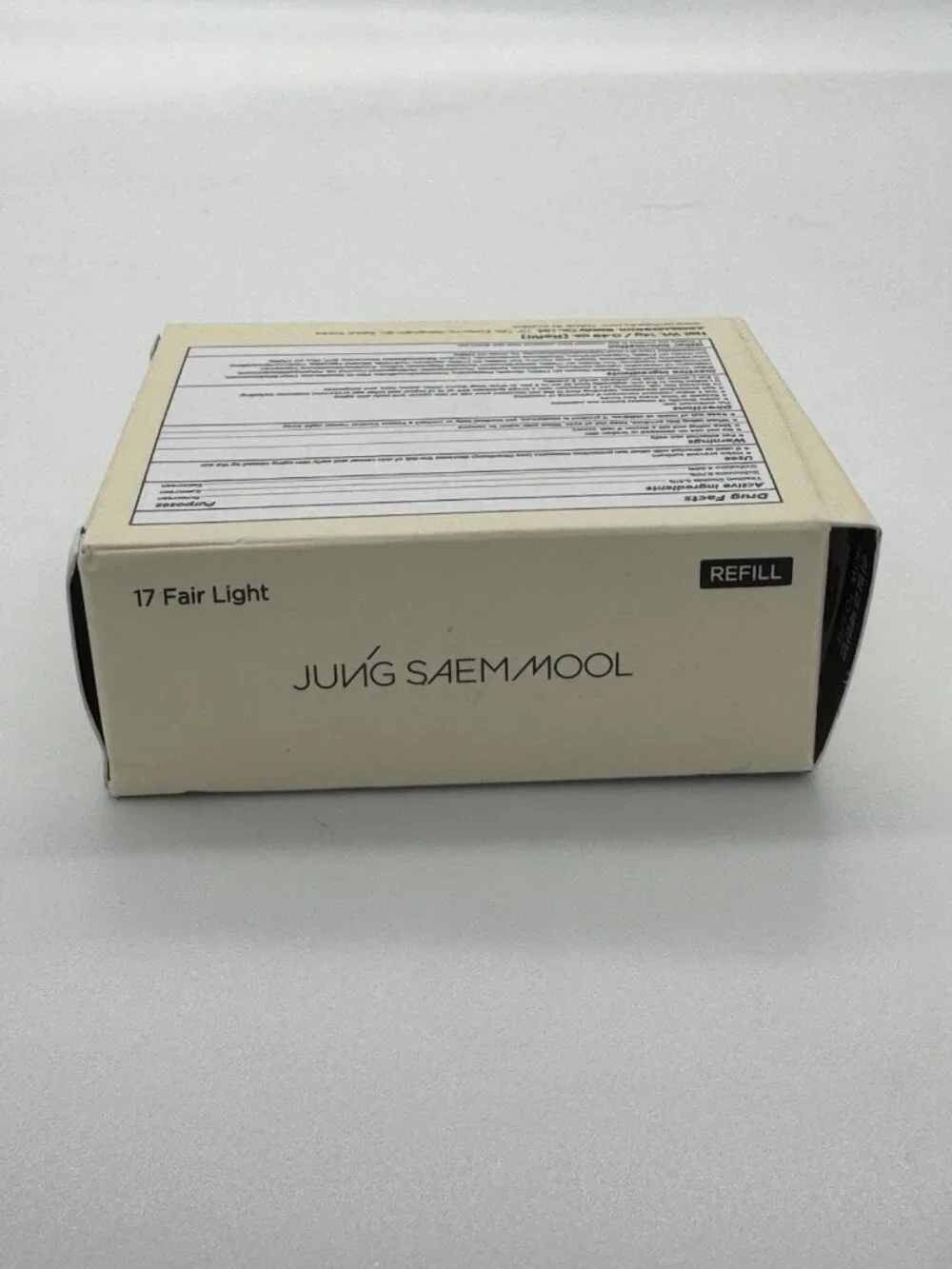 Jung Saem Mool Essential Skin Nuder Cushion Refill 17 Fair Light Foundation New